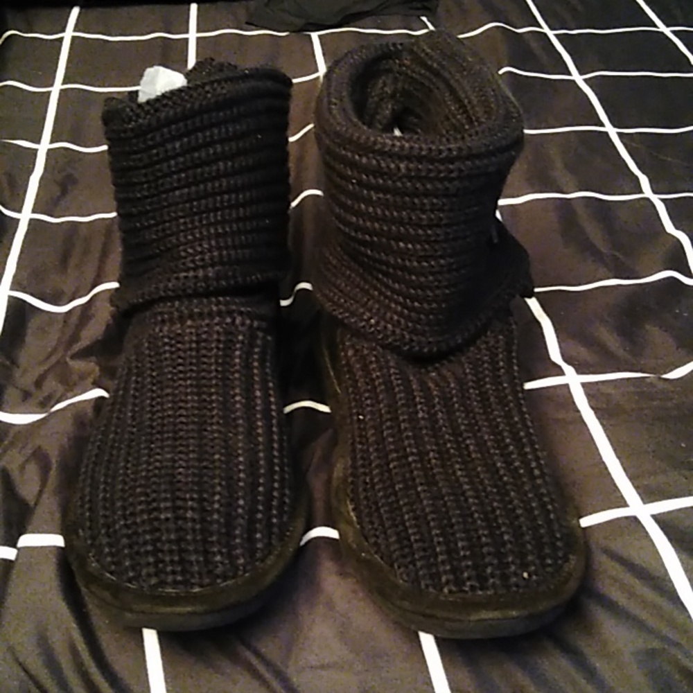 12 Bear Paw Sweater Boots